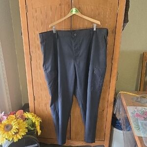 192 NWOT CINTAS Men's Classic Dark Gray Cargo Dress Pants